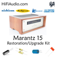 Marantz model 14 15 amp ricostruzione restauro recap upgrade kit riparazione condensatore