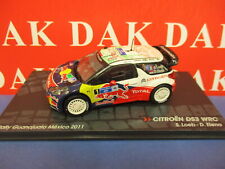 Die cast 1/43 Modellino Auto Citroen DS3 WRC Rally Messico Mexico 2011 S. Loeb