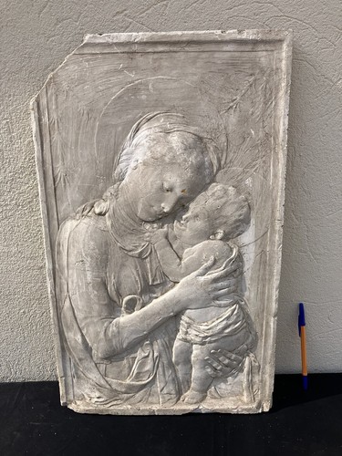 Altorilievo gesso epoca - altorilievo,