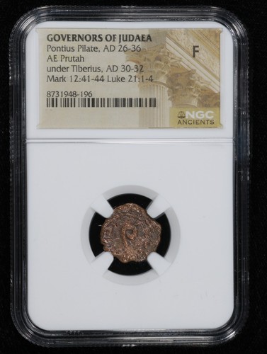Moneta ponzio pilato prutah - pilato,
