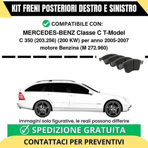 Pastiglie freno posteriori - freno,
