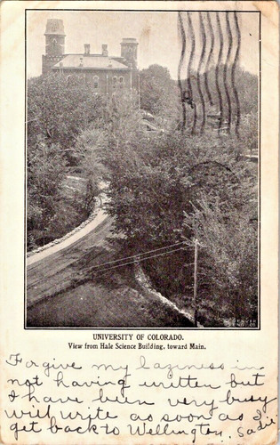 1907 boulder colorado - 1907, co