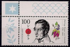 Germania 1996 Siebold piante uva medica vite Giappone medico medico 1v MNH