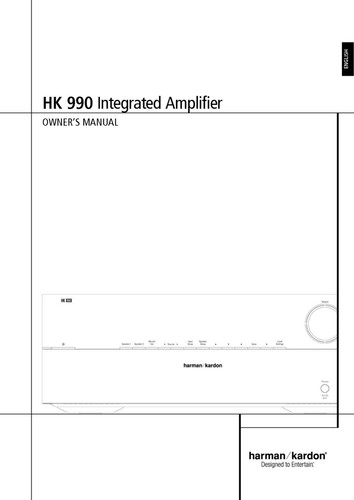 Harman kardon hk990 ricevitore - harman,