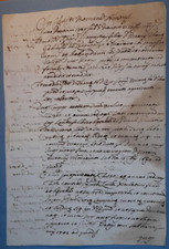 COLLEZIONE DOCUMENTI ANTICHI:  Anno 1729 Atto Notarile 