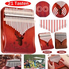 Kalimba in legno di mogano con