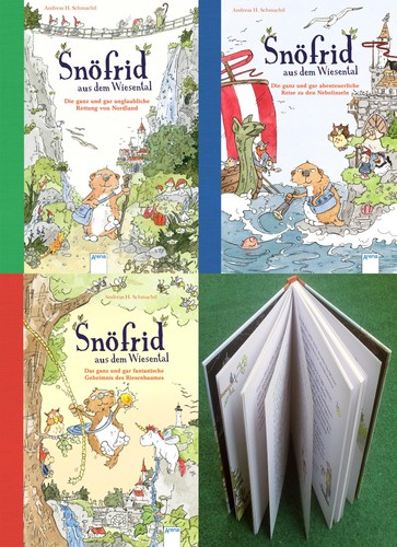 Snöfried alle vier - vier, bücher