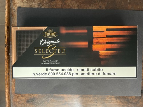 Scatola per sigari toscano - sigari,