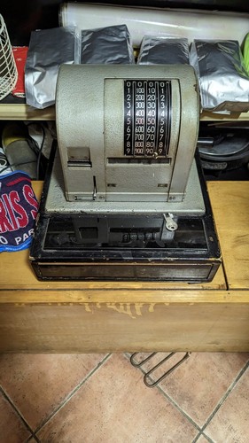 Registratore cassa vintage - cassa,