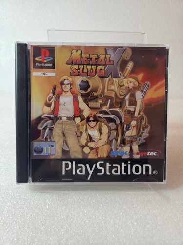 Metal slug playstation 1 - metal,