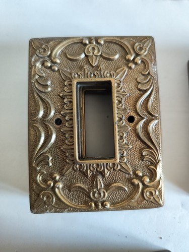 Placca ottone vintage - ottone,