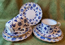 Trio da tè vintage Spode Blue