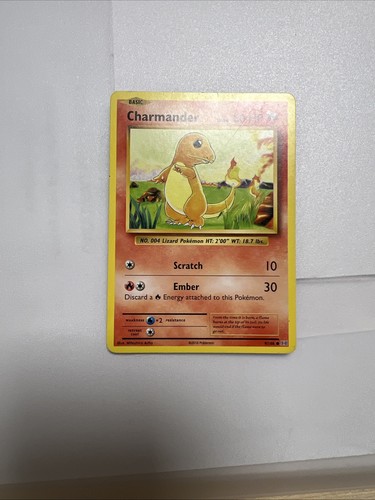 Carta charmander pokemon - charmander,