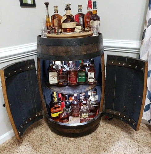 Botte whisky scotch recuperata - botte,