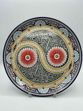 Piatto in ceramica dipinto a