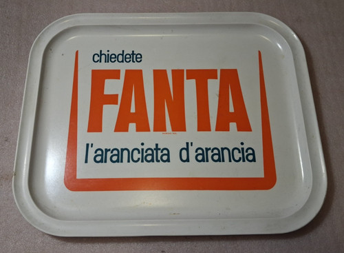 Raro vassoio vintage fanta - raro,