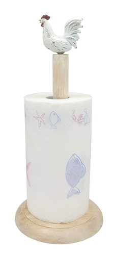 Gallo design legno shabby - gallo,