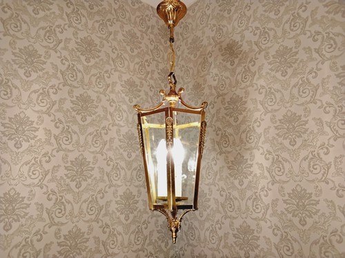 Antico lampadario lanterna - antico,
