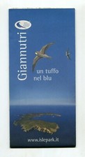 CARTA GEOGRAFICA  GIANNUTRI Parco Nazionale Arcipelago Toscano Cartina