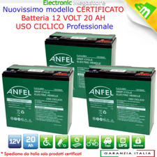 KIT 3 BATTERIE 12V 20AH