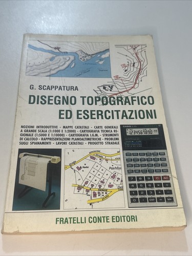Libro disegno topografico - disegno,
