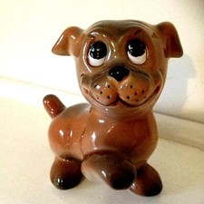 DOG FIGURINE MARKED ITALY