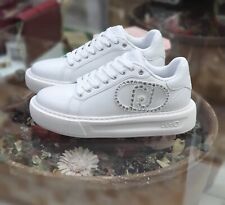 SNEAKERS DONNA BIANCHE LIU JO CON LOGO GIOIELLO BA5007EX014 SCARPE P/E 2025