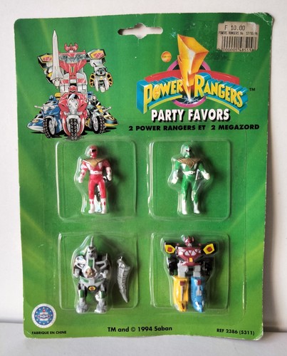 Vtg power rangers - power, favors