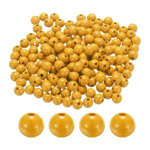 300pcs perline legno tonde