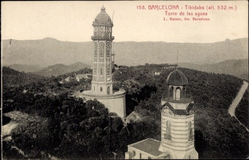 Cartolina barcellona catalogna - barcellona,