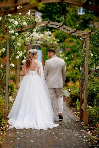 Abito sposa completo con - ,