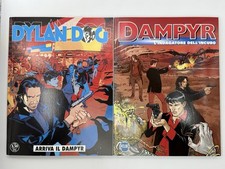 DYLAN DOG & DAMPYR - Crossover - Cover N. 371 B + N. 209 B Rossa - ESAURITI!