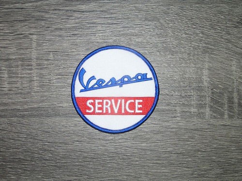 Servizio vespa bianco blu - vespa, bianco/blu