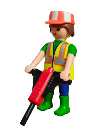 Playmobil figura operaio - figura,