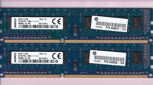Kit ram 2x4 - gb, gb