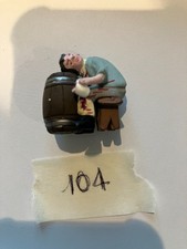 L104 Pastori presepe napoletano Ubriacone originale S.Gregorio Armeno - 3cm