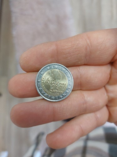 Moneta euro espana 2001 - moneta,
