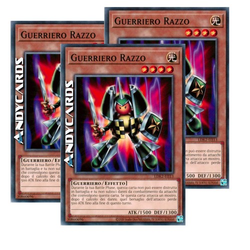Guerriero razzo rocket - 3x,