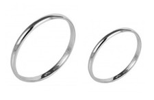 COPPIA DI ANELLI FEDINE