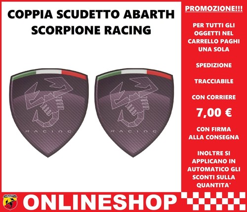 Coppia scudetto scorpione - scudetto,
