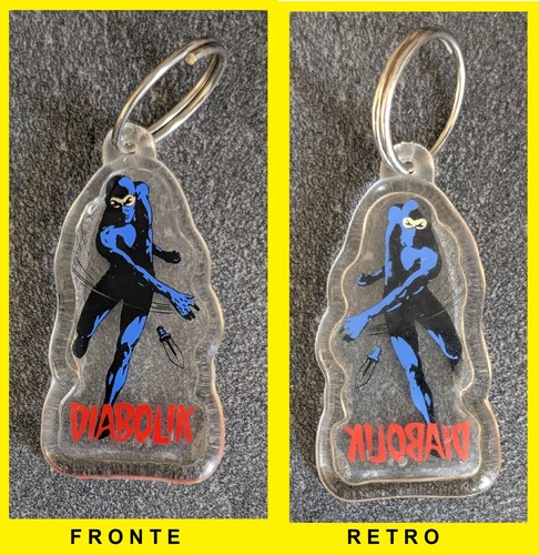 Diabolik portachiavi vintage - portachiavi,