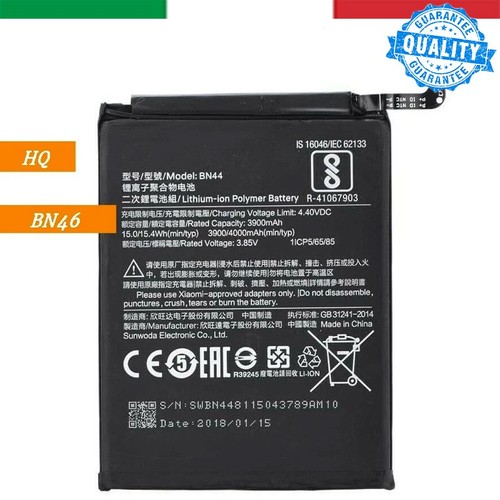 Batteria per xiaomi bn46 redmi - per,