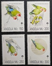 Angola 1992 WWF Rosy-faced