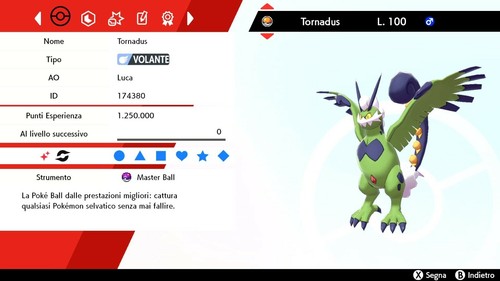 Tornadus totem shiny - shiny, +