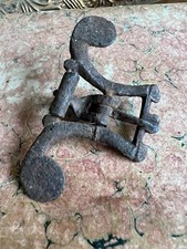 Fibbia cintura ferro battuto - ferro,