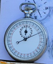 Raro Cronometro Excelsior Park Swiss Made Base 30 Assegnato Militare /| T.P.