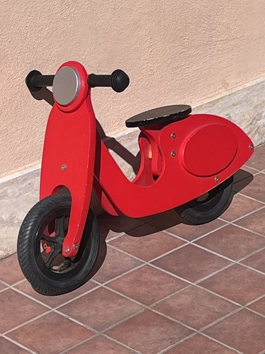 Bicicletta vespa senza pedali - vespa,