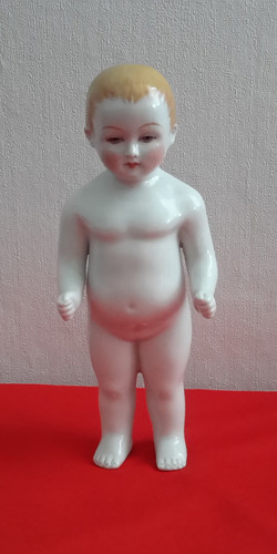 Antica statuina porcellana - in,