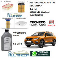 KIT TAGLIANDO 4 FILTRI E OLIO