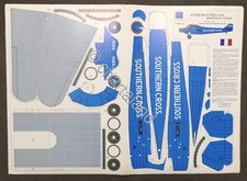 Costruzioni carta da ritagliare Modellismo Aereo Fokker F VII b / 3m - anni '70
